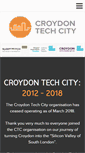 Mobile Screenshot of croydontechcity.com